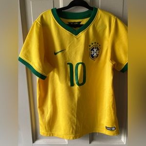 Kids Pele Brazil jersey